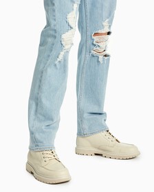90S DISTRESSED STRAIGHT JEANS, Bleached Blue Dstr, hi-res