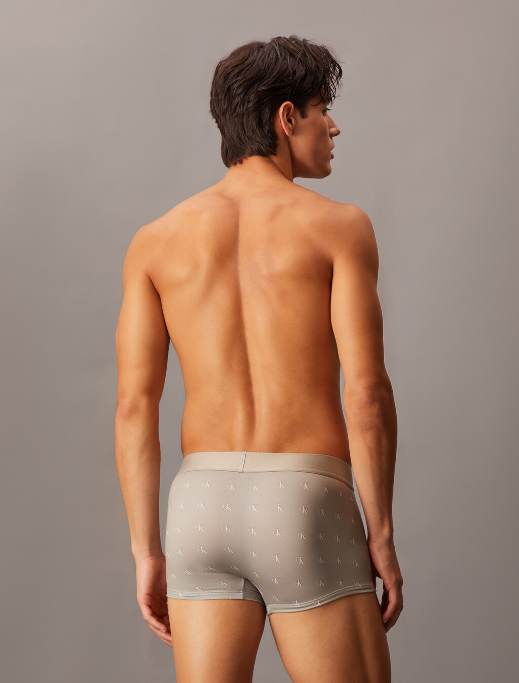 1966 Micro Low Rise Trunk, EMBOSSED MONOGRAM PRINT_VINTAGE KHAKI, hi-res