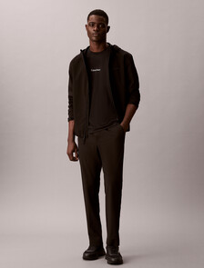 Water-Repellent Performance Trousers, Black, hi-res