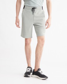 ACTIVE ICON SWEAT SHORTS, GREEN MILIEU, hi-res