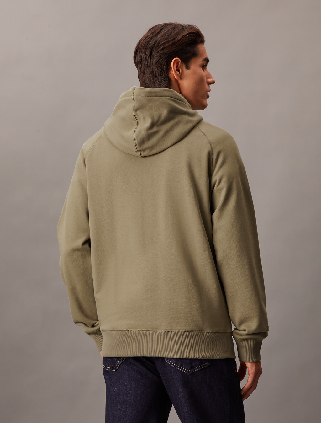 Monogram Relaxed Hoodie, Brindle, hi-res