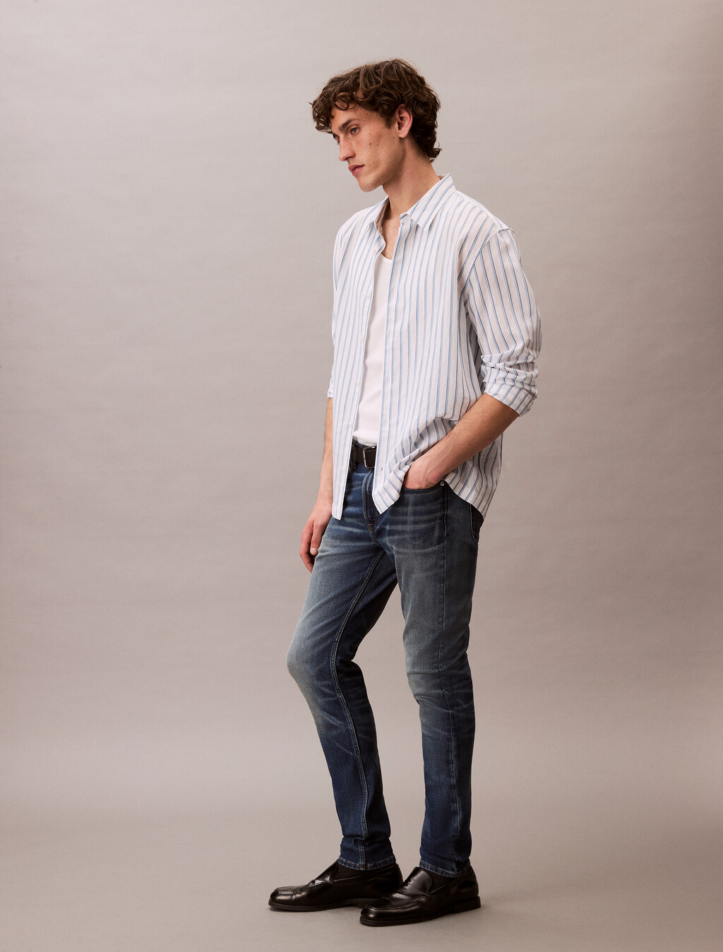 37.5 Slim Taper Jeans, BLUE AQUARIUS, hi-res