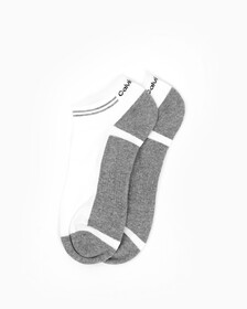 Men's 1 Pack Half Cushion Low Cut Socks, LT.GREY, hi-res