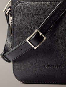 Micro Pebble Crossbody Bag, Black, hi-res