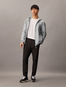Essentials Woven Hood Jacket, Sleet, hi-res