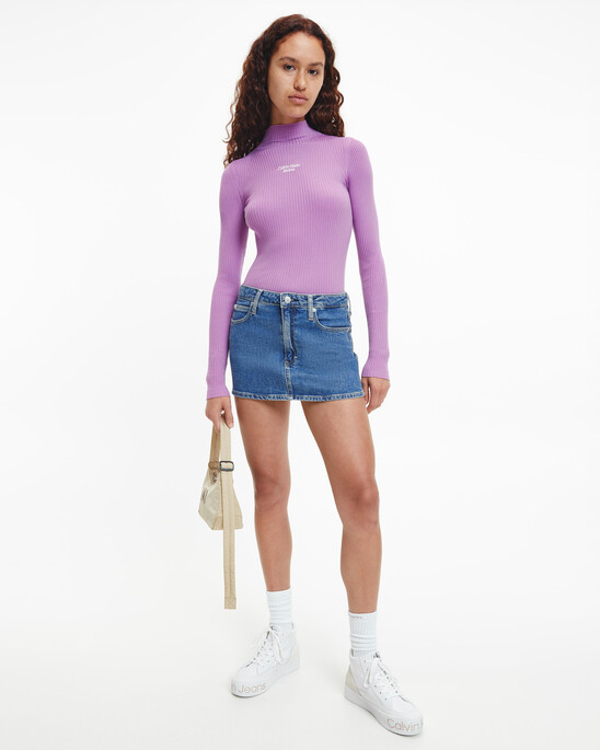 Slim Rib-Knit Jumper