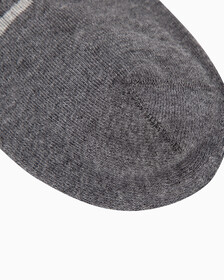 Men's 1 Pack Cushioned Low Cut Socks, CHARCOAL HTR, hi-res