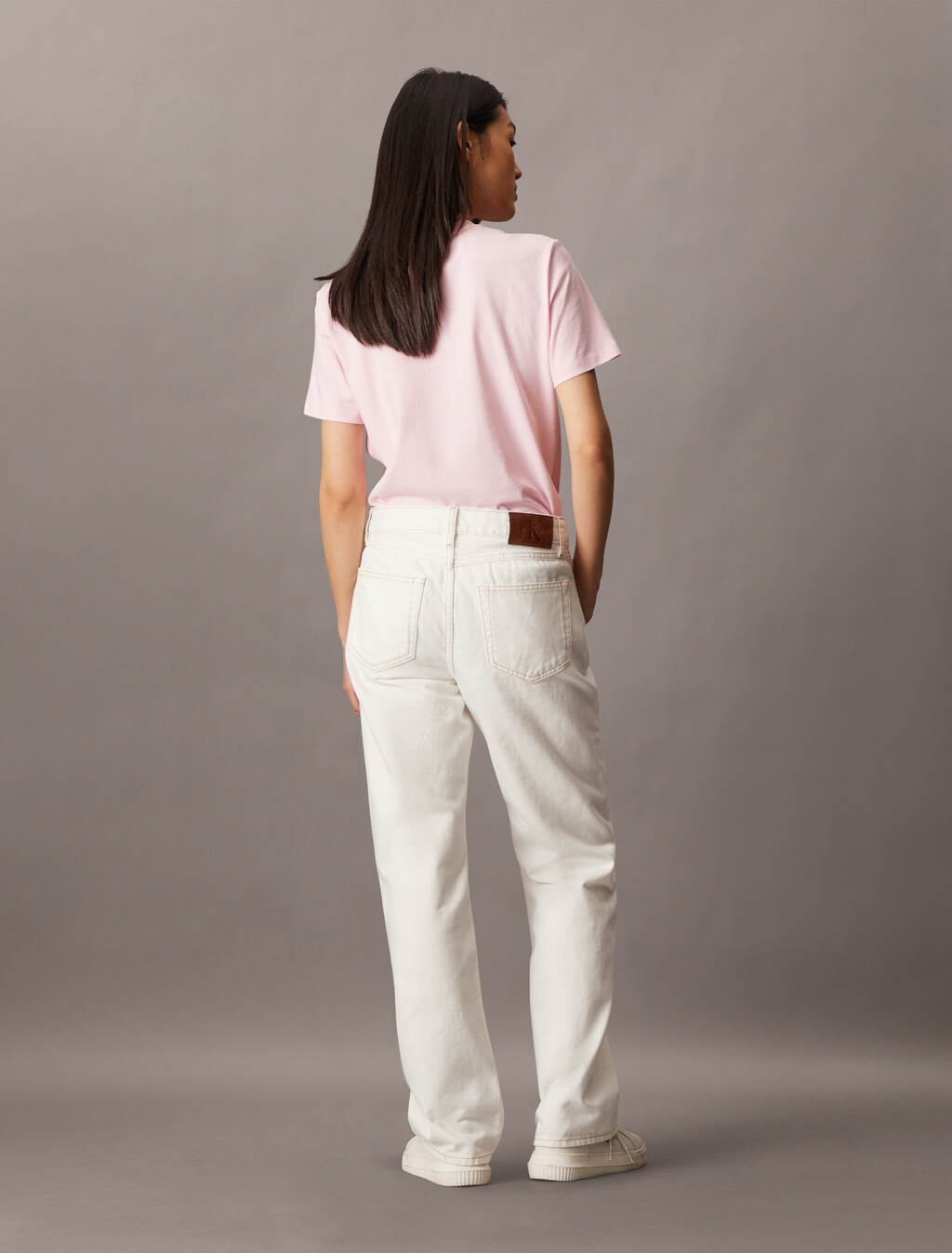 Signature 90s Straight Jean, CHALK WHITE, hi-res