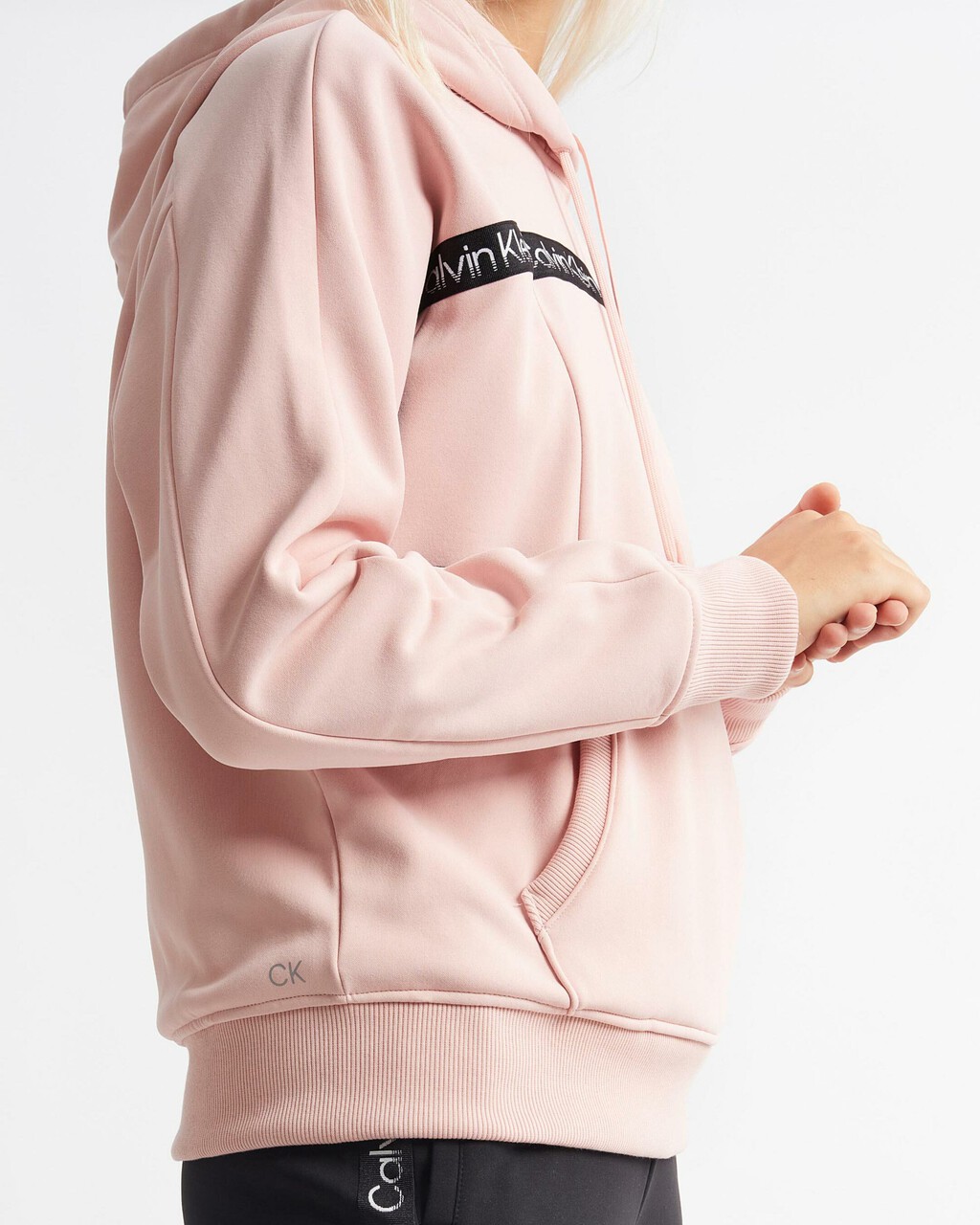 ACTIVE ICON OVERSIZED HOODIE, SILVER PINK, hi-res