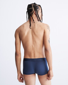 CK Black Ultra Soft Cashmere Low Rise Trunks, Blue Shadow, hi-res