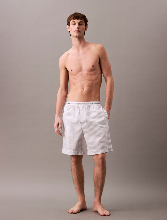 Cotton Poplin Sleep Short