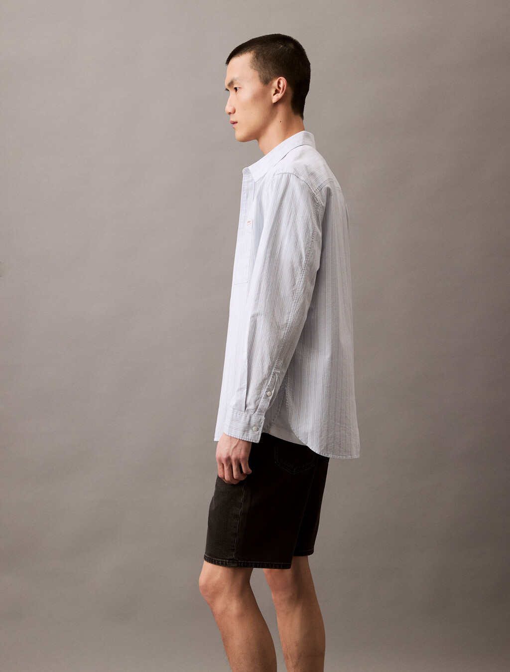 Denim Shorts, CK ESSENTIAL BLACK, hi-res