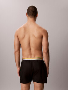 Cotton Poplin Boxers - Pride, Black, hi-res