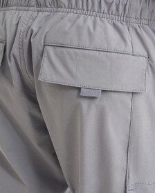 MONOLOGO BADGE CARGO PANTS, Overcast Grey, hi-res