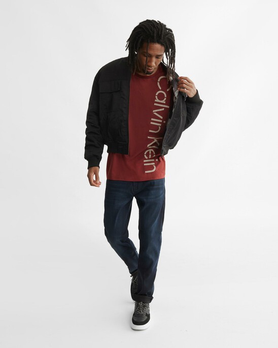 REVERSIBLE ALL OVER PRINT BOMBER JACKET