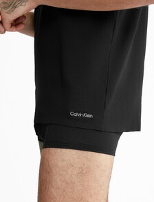 CK Black Crew Neck T-Shirt, Black, hi-res