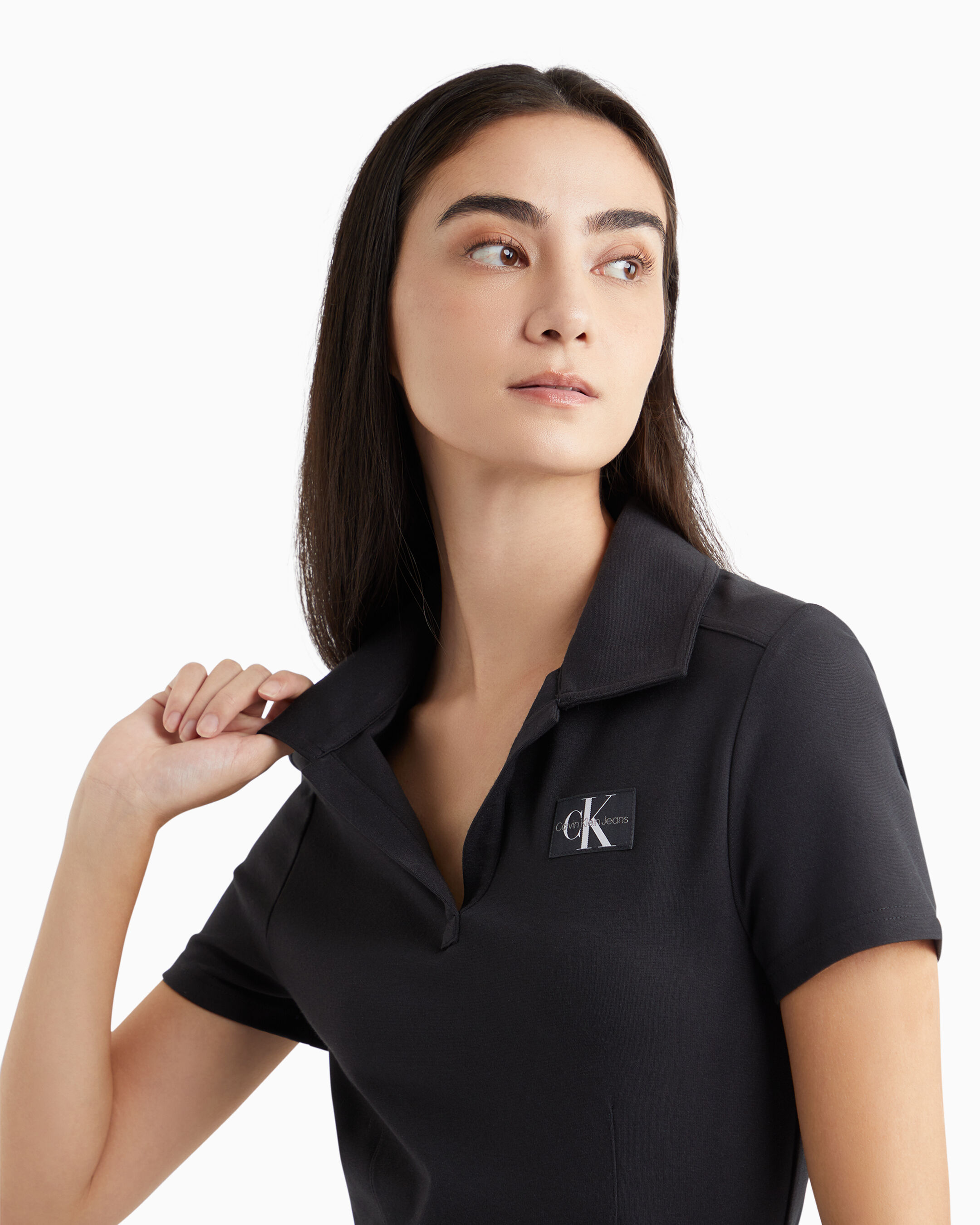 Calvin klein top polo dress