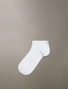Logo Low Cut Sock, WHITE, hi-res