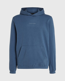 COTTON TERRY HOODIE, CRAYON BLUE, hi-res