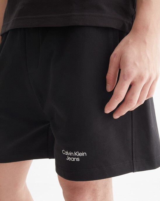 Stacked Logo Sweat Shorts