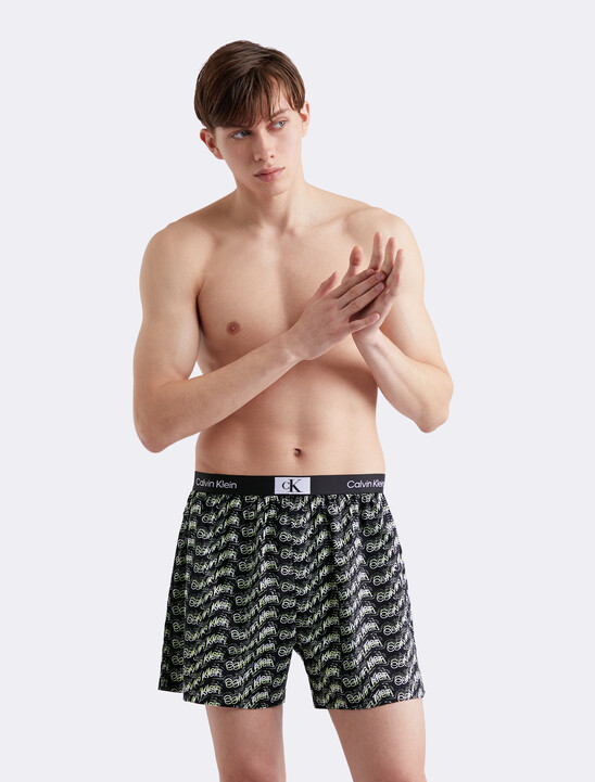 Calvin Klein 1996 Woven Cotton Boxers