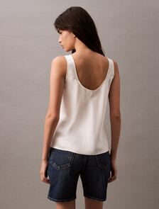 Viscose Tank Top, Vanilla Ice, hi-res