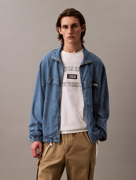Denim Windbreaker