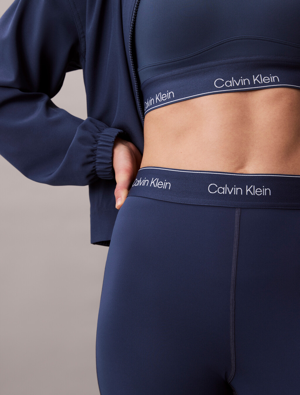 Modern Sport High Rise 7/8 Leggings, Dark Denim, hi-res