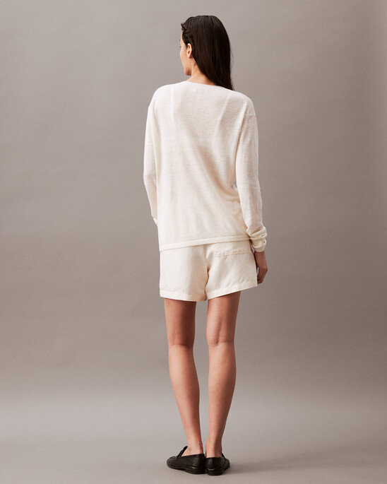Linen Blend Sweater