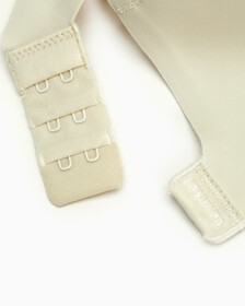INVISIBLES LACE PUSH UP PLUNGE BRA, Desert Sand Dune, hi-res