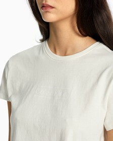 Pride Boxy Cropped Tee, IVORY, hi-res