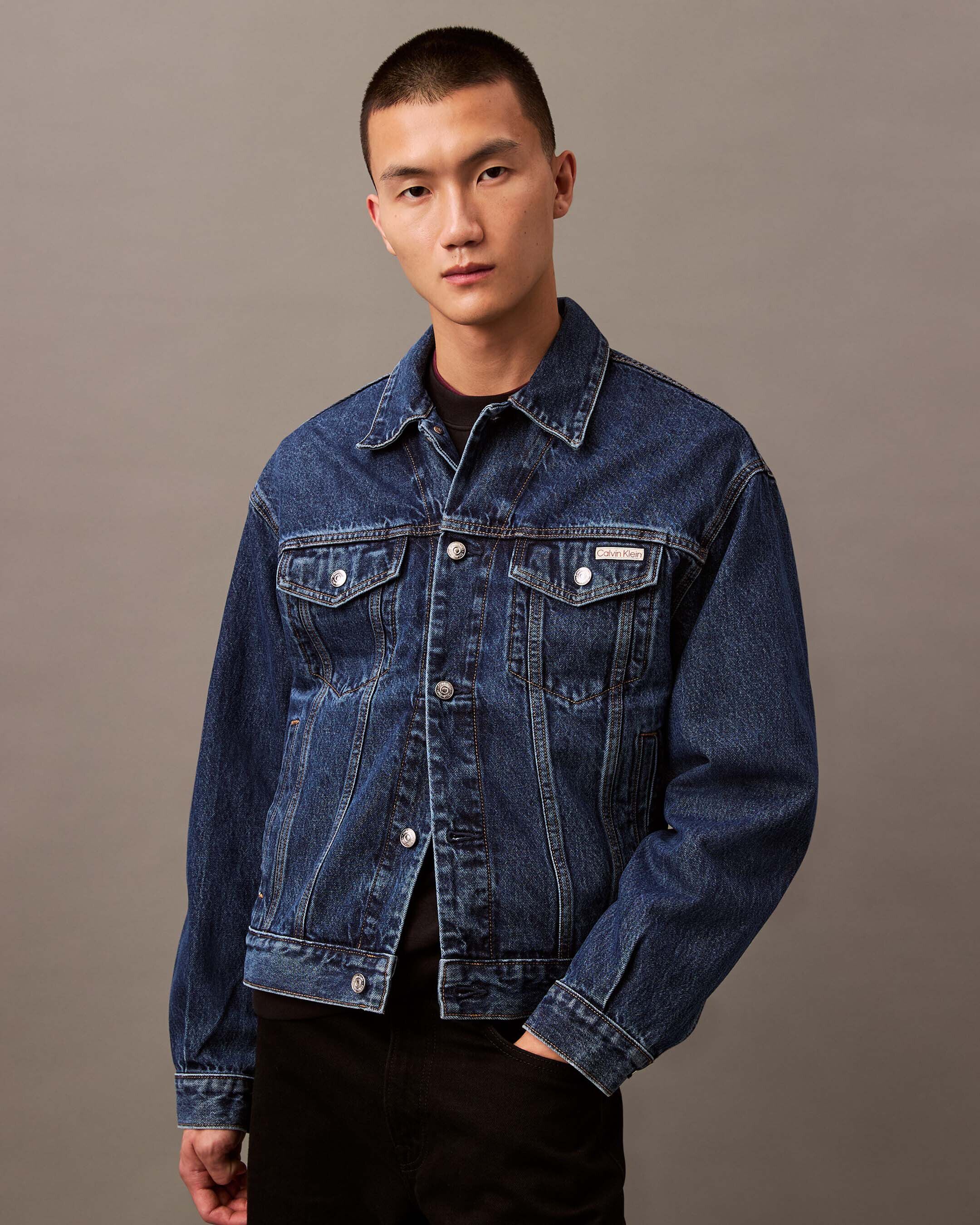 90's Denim Jacket | blue | Calvin Klein Singapore