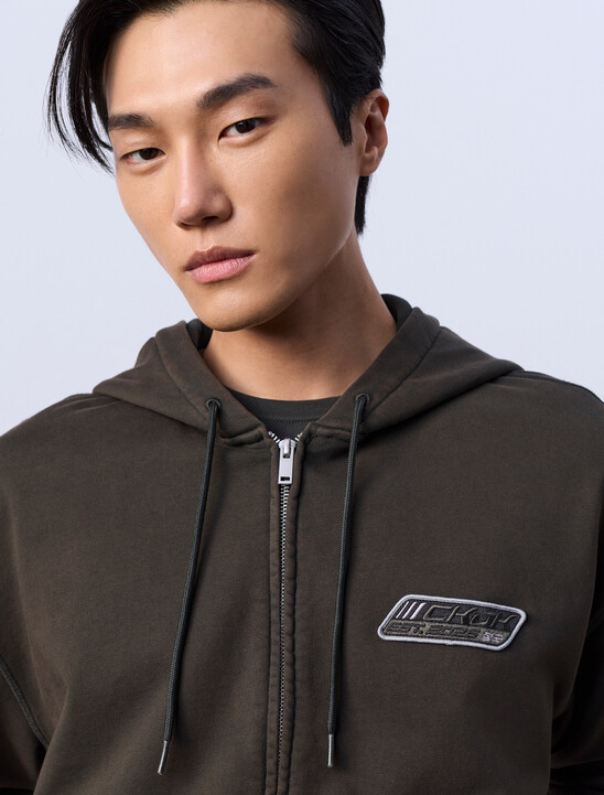 Jung Kook for Calvin Klein Terry Relaxed Hoodie