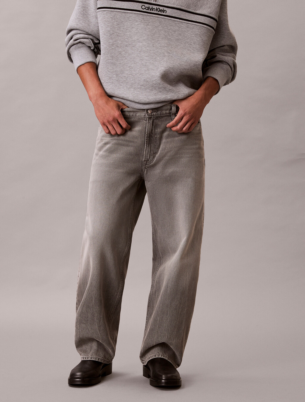 Barrel Fit Jeans, SMOKESTACK, hi-res