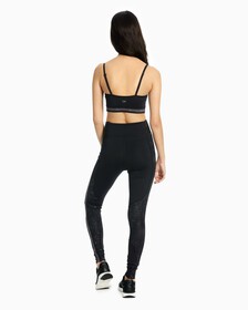 Pscyle Splatter Print Medium Support Bra, CK BLACK, hi-res