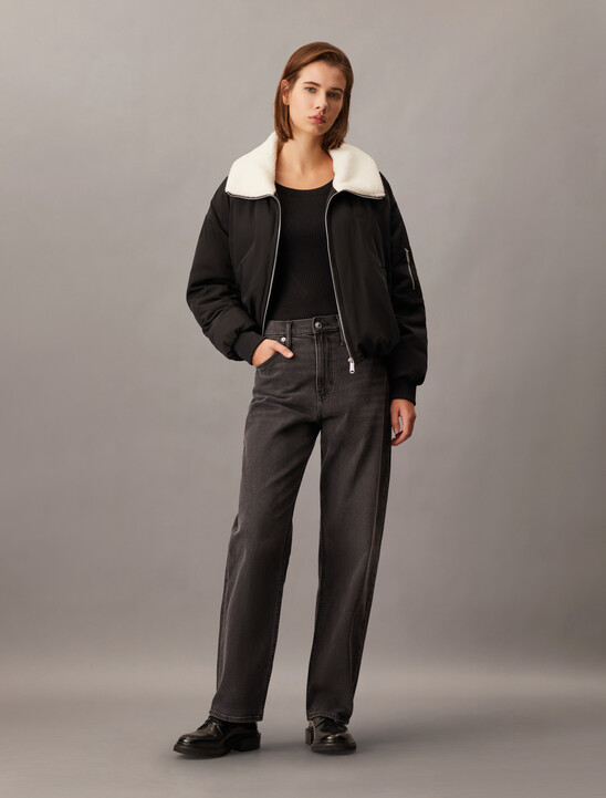 Rib Knit Slim Knit Top