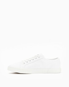 ESSENTIAL VULCANIZED MONOGRAM SNEAKERS, White, hi-res