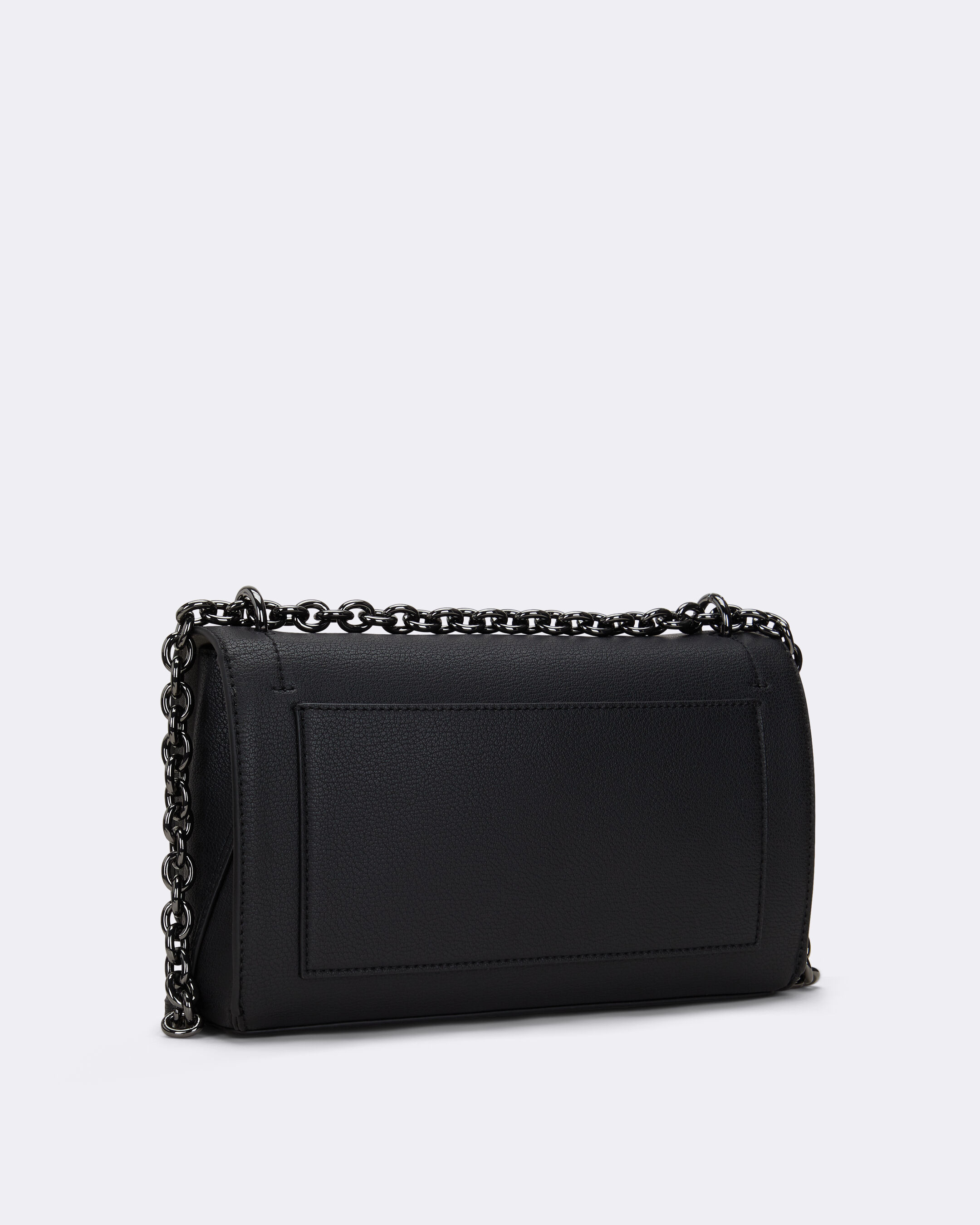 Minimal Monogram Flap Bag black Calvin Klein Singapore