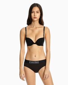 REIMAGINED HERITAGE BOY SHORTS, Black, hi-res