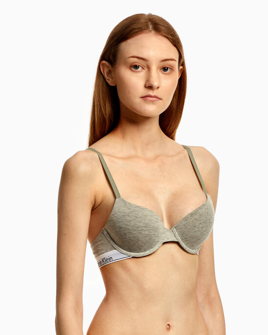 MODERN COTTON LIGHTLY LINED DEMI BRA