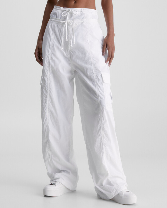 Soft Touch Wide Leg Cargo Pants