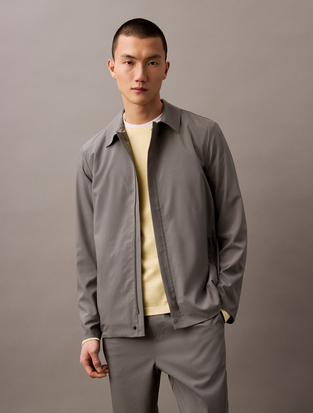 Essential Woven Jacket, Platinum Rust, hi-res