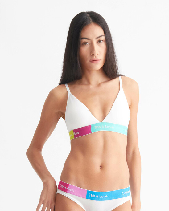 Modern Cotton Pride Triangle Bra