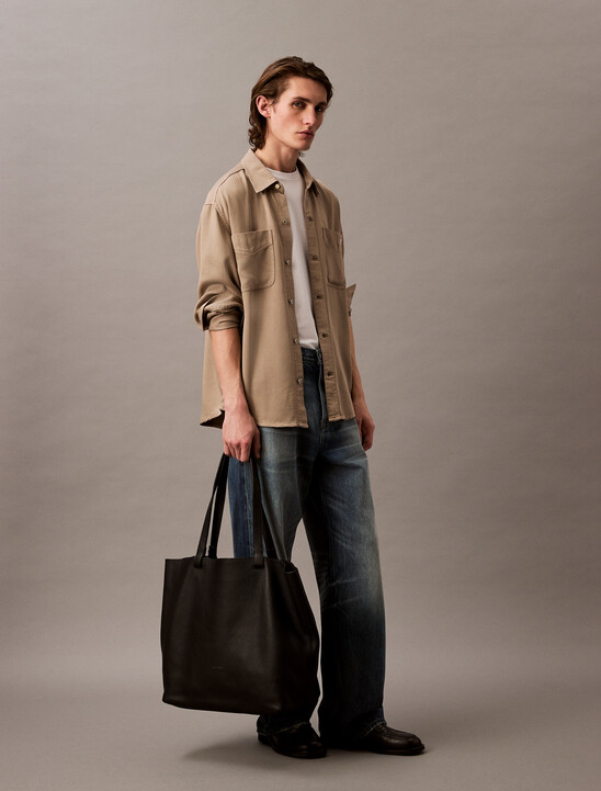 Soft Overdye Twill Overshirt