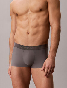 CK Black Low Rise Trunks, Grey Sky, hi-res