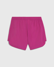 Pride Unisex Nylon Runner Shorts, Fuchsia Red, hi-res