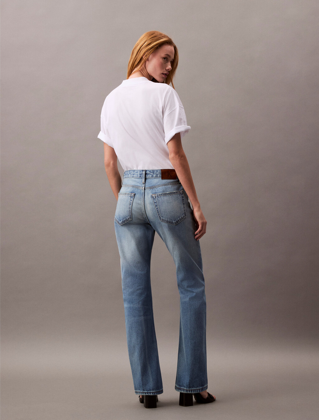 Relaxed Bootcut Jeans, GOLD DUST, hi-res