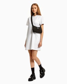 CITY NYLON SHOULDER BAG, EGGSHELL, hi-res
