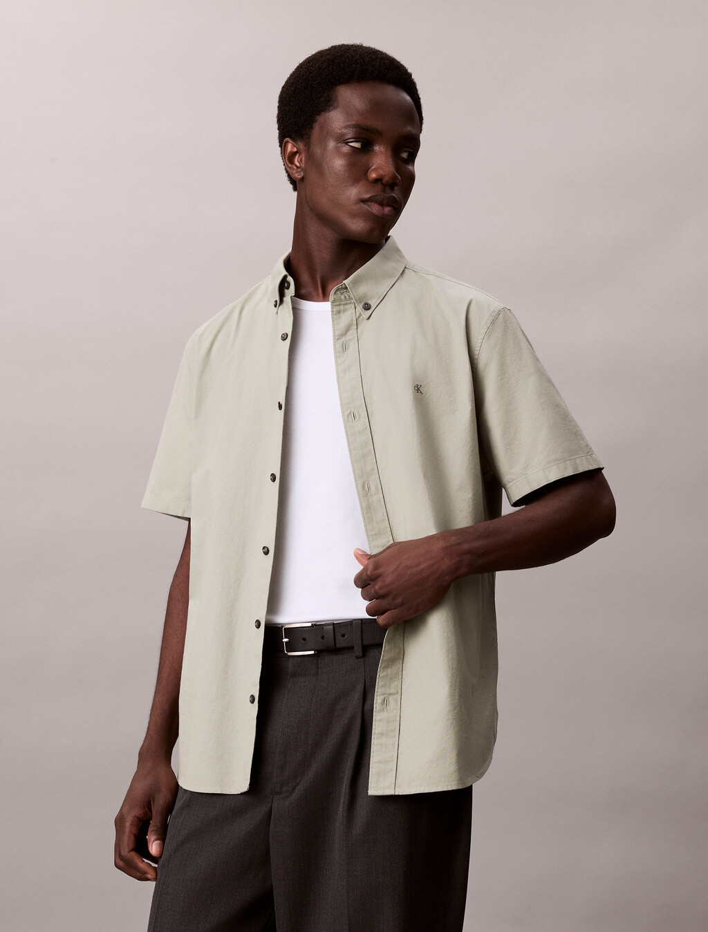 Classic Oxford Shirt, Seagrass, hi-res