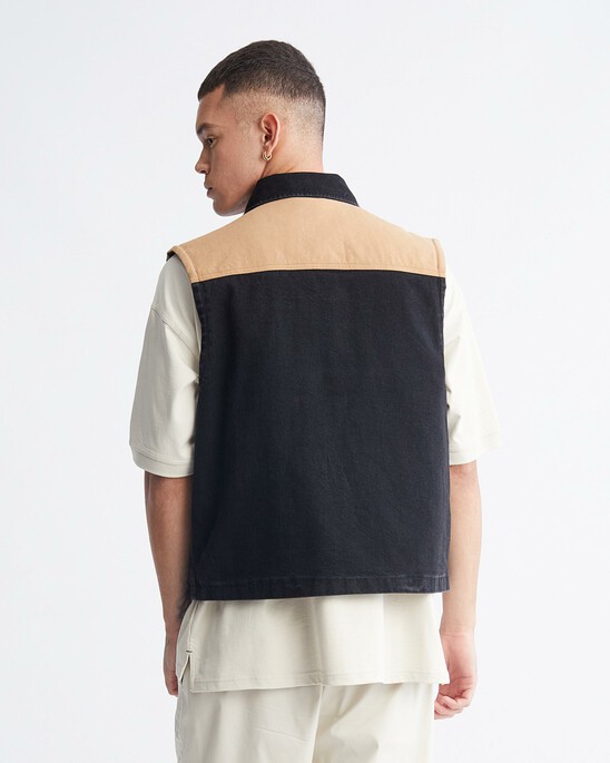 Amplify Workwear Padded Denim Vest